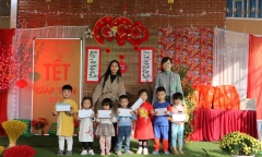 Lan tỏa yêu thương từ những chương trình tình nghĩa của trường mầm non Tương Mai