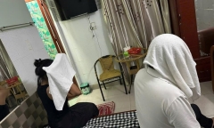 Bắt quả tang đôi nam nữ mua bán dâm với giá 400 nghìn đồng trong nhà nghỉ