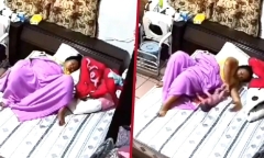 Được thuê chăm sóc cụ già, người giúp việc sinh con ngay trên giường bà cụ