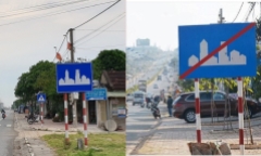 Cách nhận biết đường qua khu đông dân cư để tránh bị phạt vì đi quá tốc độ