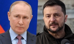 Tổng thống Putin tiết lộ khả năng Tổng thống Zelensky rời khỏi đất nước giữa lúc lửa chiến leo cao