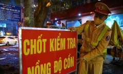 Chốt nồng độ cồn làm đến mấy giờ?