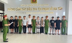 Giấu ma túy tại bãi đất trống, ngụy trang trong hộp giấy chứa thức ăn thú cưng