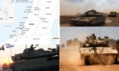 Xung đột Israel-Hamas ngày 14/10: Israel thực hiện các cuộc tấn công đầu tiên vào Dải Gaza