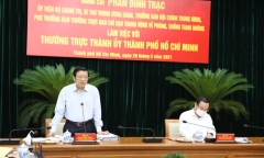 Ban Nội chính Trung ương yêu cầu TP.HCM đẩy nhanh xử lý các vụ việc lớn