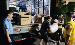 Phát hiện gần 500kg nguyên liệu pha chế trà sữa không rõ nguồn gốc xuất xứ