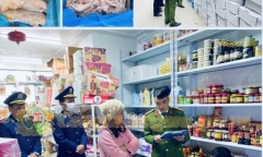 Lạng Sơn: Phát hiện, tạm giữ gần 2.500 kg thực phẩm không rõ nguồn gốc, xuất xứ