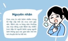 Nguyên nhân, cách phòng tránh bệnh cúm theo mùa ở trẻ