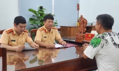 CSGT phát hiện hai trường hợp “thế thân” đi nộp phạt vi phạm giao thông