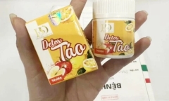 Cảnh báo sản phẩm Detox Táo giảm cân chứa chất cấm Sibutramin