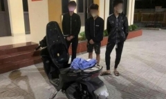 Kịp thời ngăn 3 thanh thiếu niên mang hung khí đi giải quyết mâu thuẫn