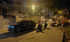 Nữ tài xế lái ô tô điện gây tai nạn liên hoàn ở TP.HCM 