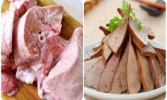 Những phần của thịt lợn không nên ăn?