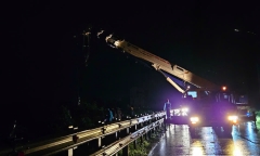 Ngành Đường sắt trắng đêm khắc phục hậu quả do bão số 3