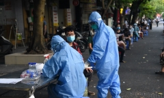Sáng 3/10, Hà Nội thêm 4 dương tính SARS-CoV-2, có 2 ca liên quan Bệnh viện Việt Đức