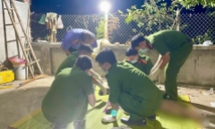 Khám nghiệm hiện trường vụ anh họ 13 tuổi sát hại em gái, giấu xác trong bao tải