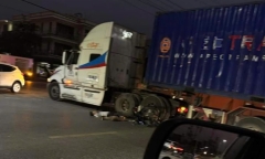 Xác định danh tính nam thanh niên tử vong sau va chạm với ô tô đầu kéo trên QL18