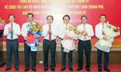 Hải Phòng: Điều động, bổ nhiệm nhiều cán bộ chủ chốt