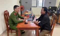 Đối tượng truy nã nguy hiểm Võ Hữu Chiến ra đầu thú