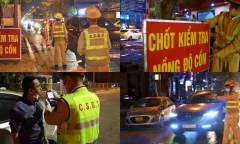 Hà Nội: 30 trường hợp vi phạm nồng độ cồn trong ngày 10/10