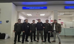 Công an TP.Hà Nội bàn giao đối tượng truy nã quốc tế người Hàn Quốc