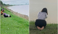 Tiết lộ loạt hành động của người bố trước nghi vấn ôm 2 con lao xuống sông Lam
