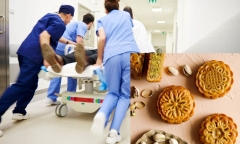 Ăn 4 chiếc bánh trung thu cùng lúc, người đàn ông suýt trả giá bằng mạng sống