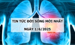 Tin tức đời sống 1/6: Đau họng kéo dài, đi khám phát hiện ung thư phổi di căn