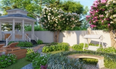 Các mẫu thiết kế sân vườn đẹp cho nhà phố