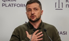 Tổng thống Zelensky bất ngờ