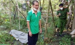 Thực nghiệm điều tra vụ dùng đá mài dao đánh bạn nhậu tử vong
