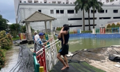 Vụ bé gái 5 tuổi ngạt nước trong hồ cảnh quan của chung cư: Bé gái tử vong