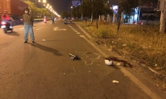 TP.HCM: Trích xuất camera tìm nguyên nhân nam thanh niên ngã xe máy, trượt hơn 20m tử vong