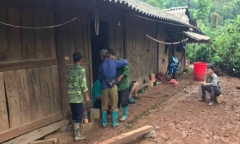Gia đình gặp nạn khi đi qua mương cạn, 2 cháu nhỏ tử vong thương tâm