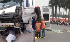 Tin tức tai nạn giao thông mới nhất ngày 25/12: Ô tô va chạm xe máy trước cổng sân vận động Mỹ Đình, một người tử vong