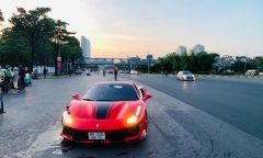 Trích xuất camera quanh SVĐ Mỹ Đình điều tra vụ siêu xe Ferrari 488 gây tai nạn 1 người chết