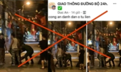 Hà Nội: Xử phạt thiếu niên đăng tin “công an đánh dân” nhằm “câu view”