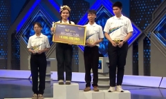 Bứt tốc ngoạn mục, nữ sinh Hà Nam giành vòng nguyệt quế Đường lên đỉnh Olympia