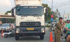 Cô gái 18 tuổi tử vong thương tâm dưới gầm xe tải