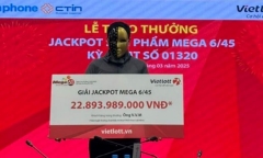 Vừa tập thể dục về, người đàn ông nhận tin trúng độc đắc Vietlott gần 23 tỷ đồng