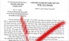 Sự thật bất ngờ vụ “Người lạ tiếp cận học sinh đưa tiền ở cổng trường nhằm ý đồ xấu”