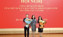 Bổ nhiệm 2 lãnh đạo mới tại Ủy ban Chứng khoán Nhà nước 