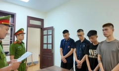 Đốt pháo hoa để “tạo không khí sôi động trong bữa tiệc”, 4 người bị khởi tố