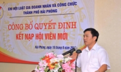 Luật gia Nguyễn Văn Hải: Người xây nền tảng cho một Chi hội vững mạnh