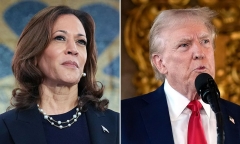 Ông Trump tung chiêu bài công kích cá nhân, tuyên bố đẹp hơn bà Harris