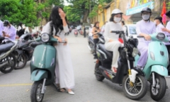 Đề xuất hạ độ tuổi được điều khiển xe gắn máy xuống 15 tuổi