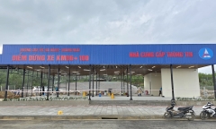 Hai điểm dừng nghỉ đầu tiên trên cao tốc Đà Nẵng - Quảng Ngãi chuẩn bị khai thác