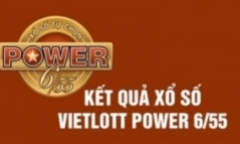 Vietlott ngày 19/3- Kết quả XS Vietlott hôm nay - XS Power 6/55 ngày 19/3