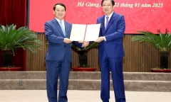 Bộ trưởng Hầu A Lềnh làm Bí thư Tỉnh ủy Hà Giang