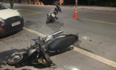2 xe máy tông trực diện, nữ sinh lớp 11 tử vong